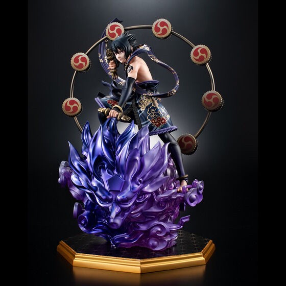 PRE-ORDER : Precious G.E.M. Series NARUTO Shippuden Uzumaki Naruto -Fujin- & Uchiha Sasuke -Raijin- Set