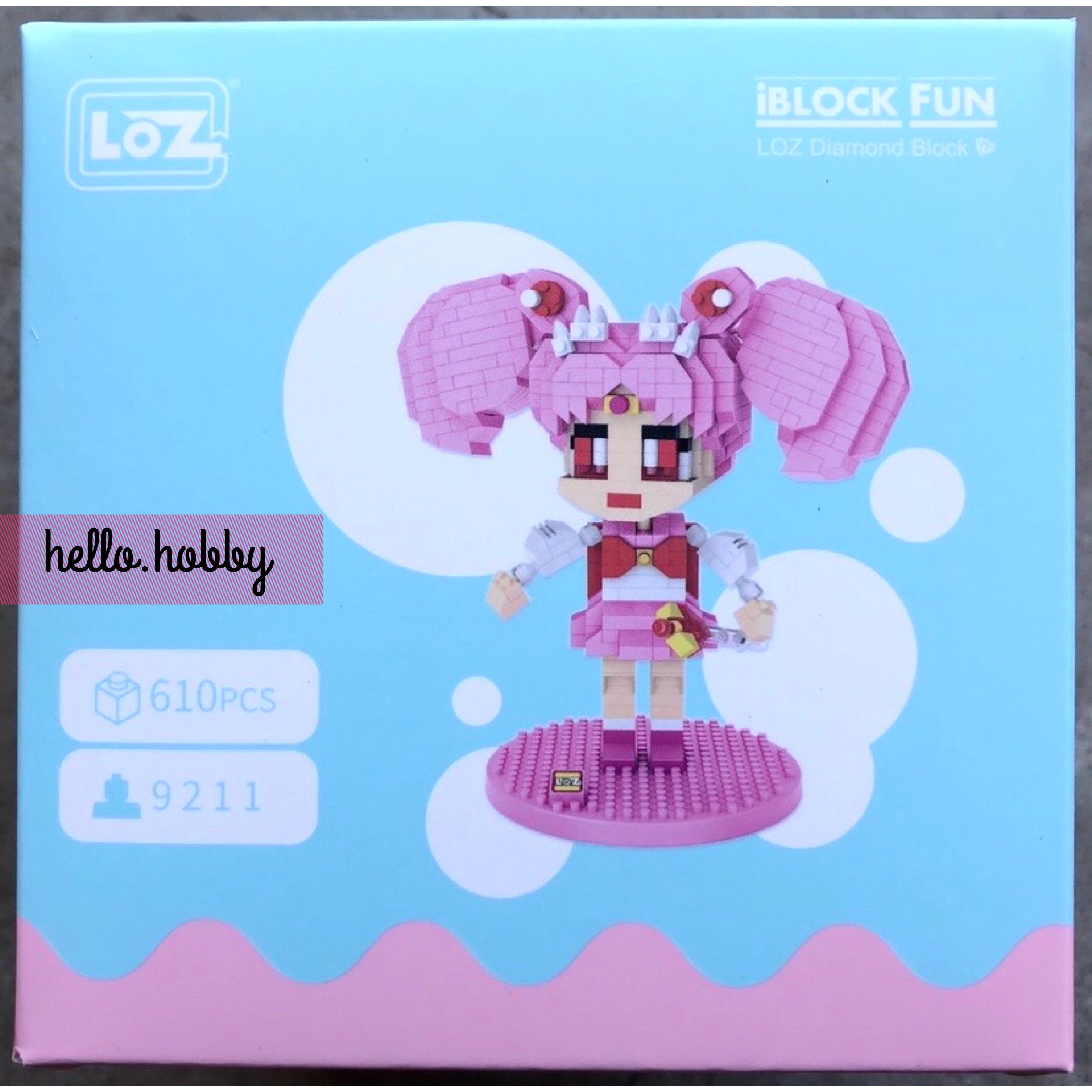 LOZ 9211 Sailor Moon Little Usagi 610pcs