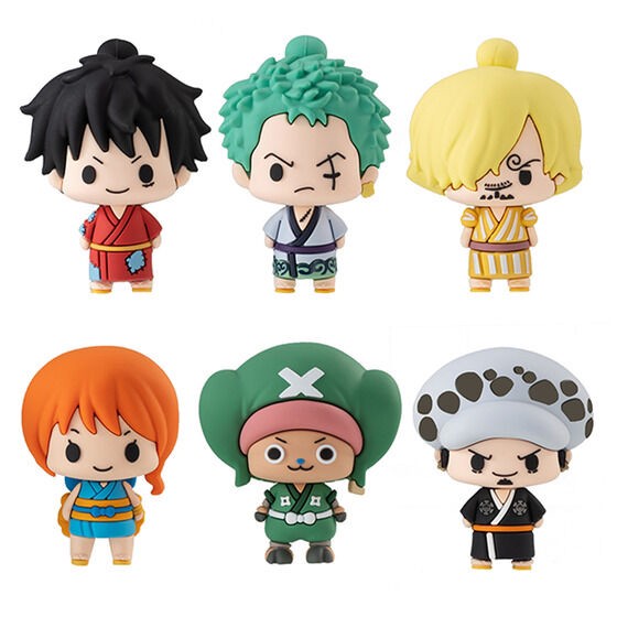 PRE-ORDER : Chokorin Mascot One Piece Wanokuni Edition Set