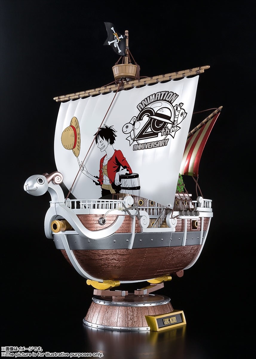Pre-order : CHOGOKIN GOING MERRY - ONE PIECE ANIME 20TH ANNIVERSARY MEMORIAL EDITION-
