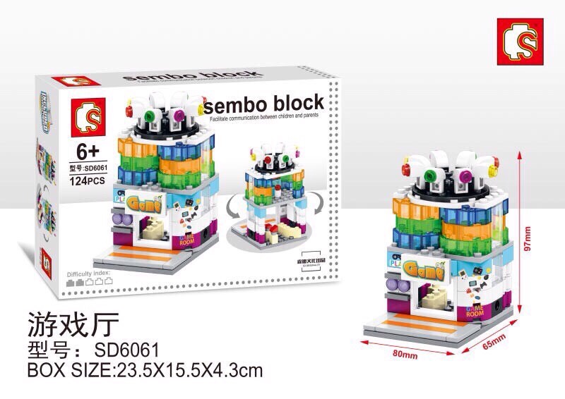 Sembo Block - SD6061 - 124pcs