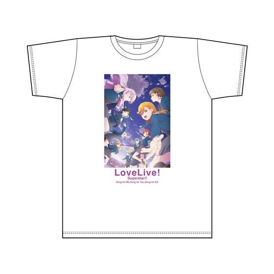 PRE-ORDER : Love Live! Super Star!! Yuigaoka Girls' High School Purchasing Department TV Anime 3rd Season Key Visual T-shirt