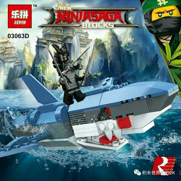 Lepin 03063 A-D Ninjago