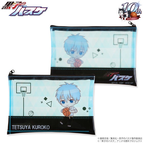 PRE-ORDER : Kuroko's Basketball Clear Pouch (After School Basketball Ver.) (7 types in total)