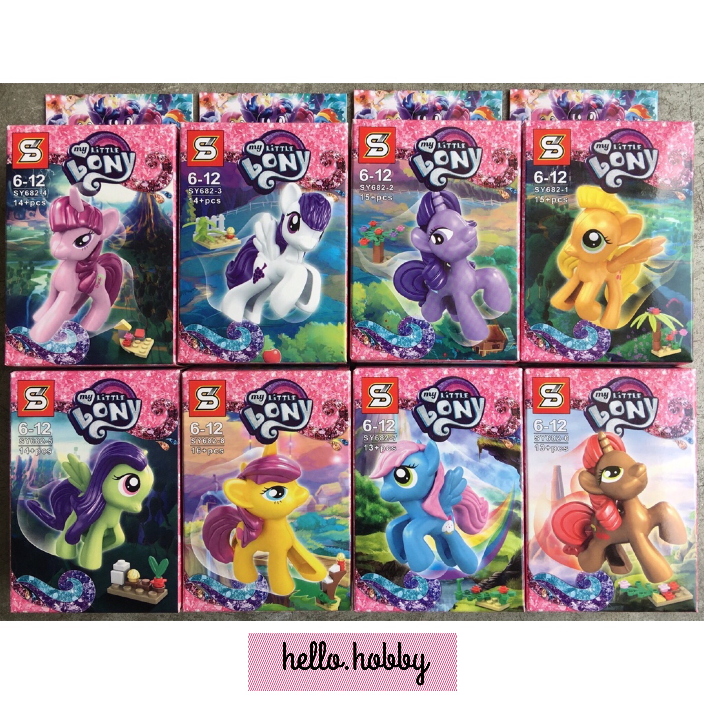 SY 682 1-8 My Little Pony