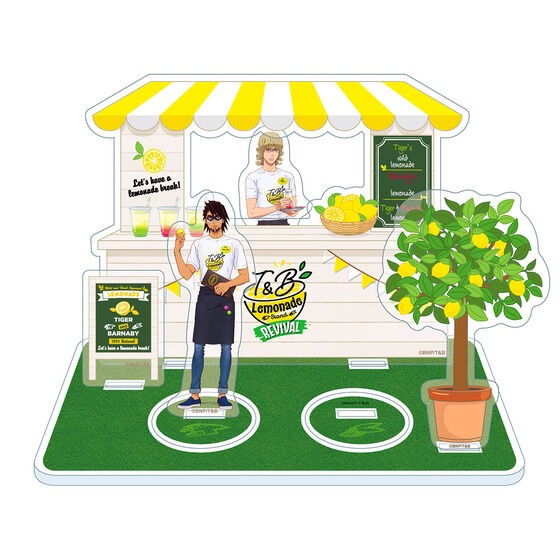 PRE-ORDER : TIGER & BUNNY 10th Anniversary in NAMJATOWN -REVIVAL- Acrylic Diorama Stand