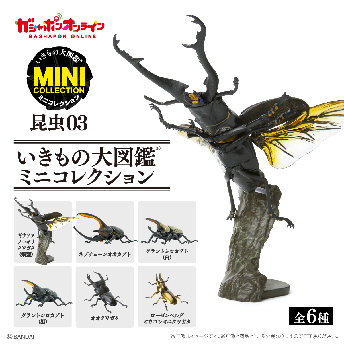 $ Ikimono Encyclopedia Mini Collection Insect 03
