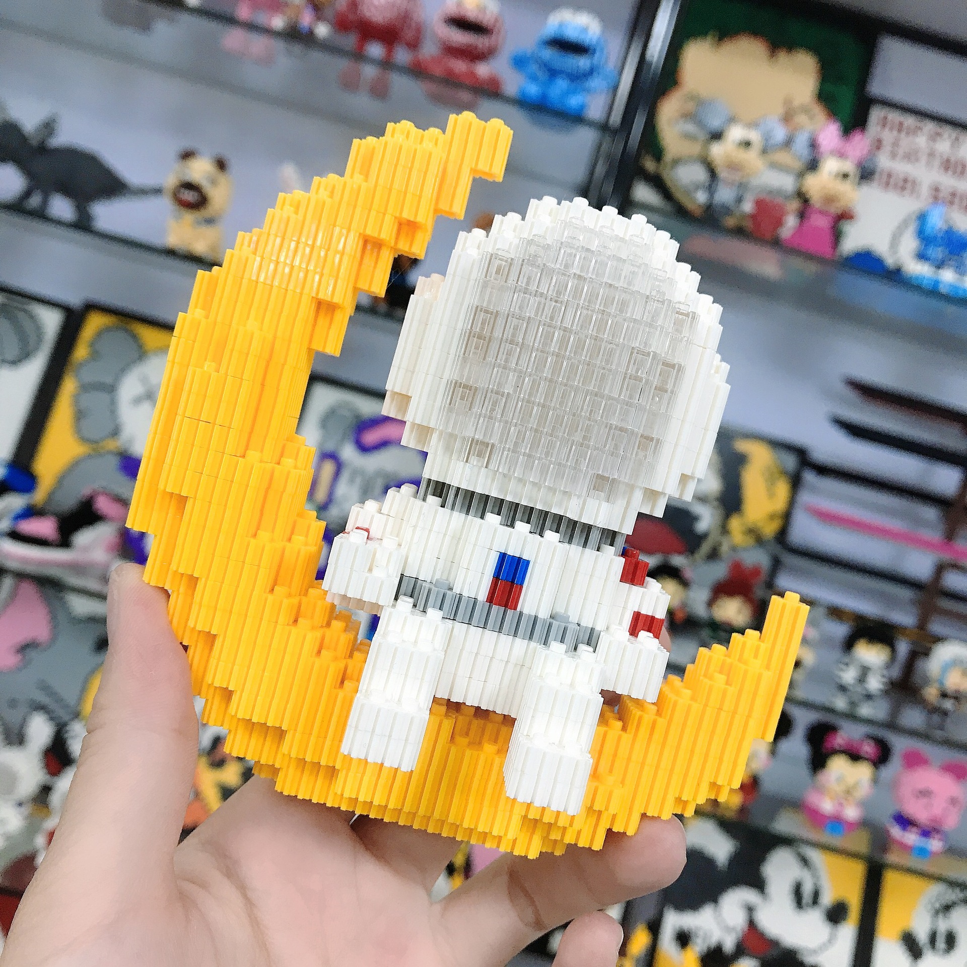 Linkgo 68317-68320 Astronaut ชุดนักบินอวกาศ