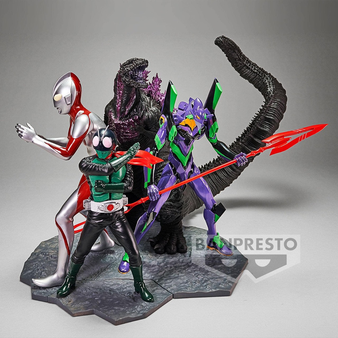 Pre-order : **SJHU Set of 4** SHIN JAPAN HEROES UNIVERSE ART VIGNETTE