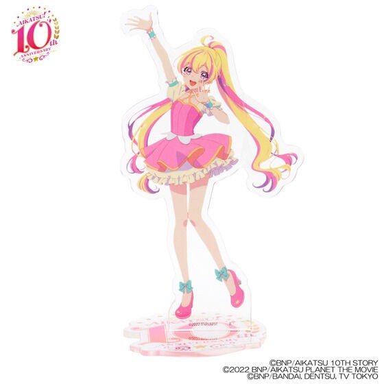 PRE-ORDER : Aikatsu! Series 10th ANNIVERSARY Acrylic Stand Past Main Characters