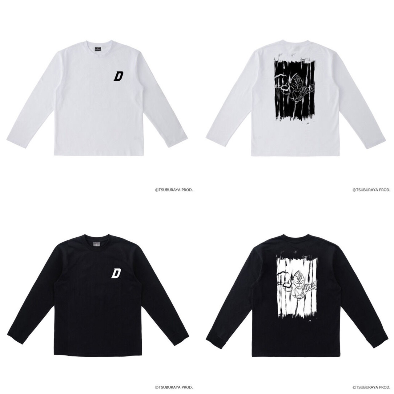 PRE-ORDER : ULTRA STYLE Ultraman Decker Long Sleeve T-shirt