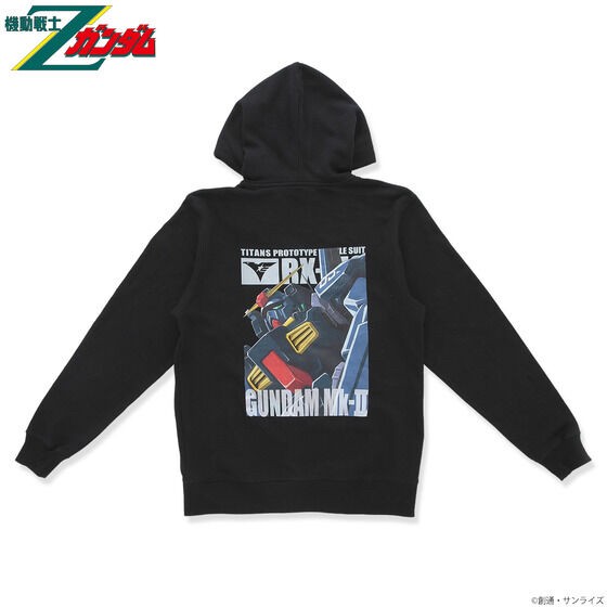 PRE-ORDER : Mobile Suit Gundam Full Color Zip Hoodie