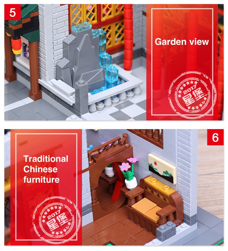 XINGBAO - XB-01003 Yihong Brothel - 3,320pcs