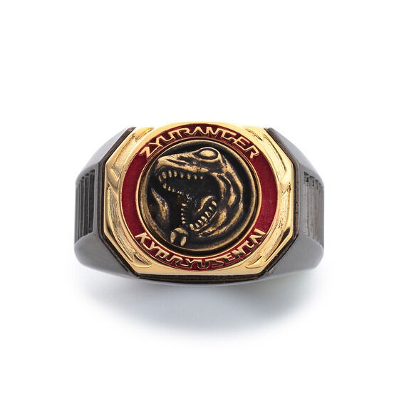 PRE-ORDER : Kyoryu Sentai Zyuranger Buckle Motif Ring (2 types in total)