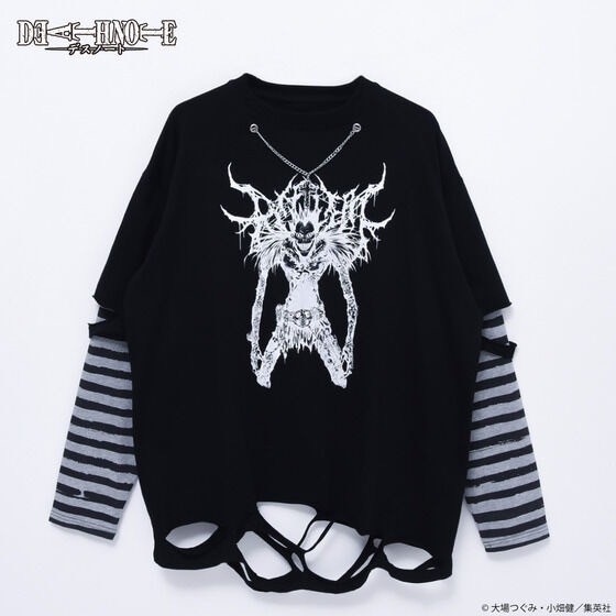 PRE-ORDER : REFLEM × DEATH NOTE Fake Layered Long Sleeve