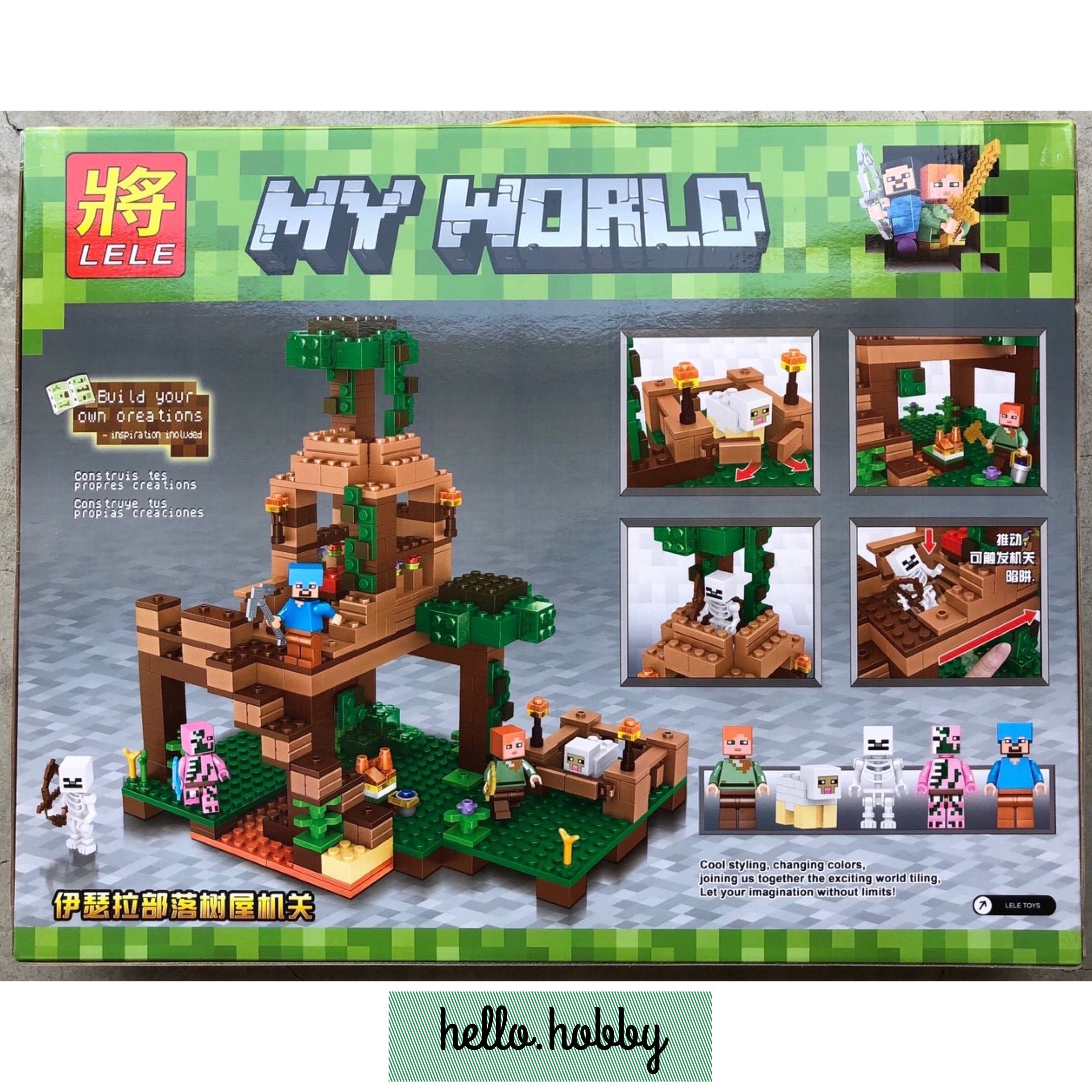 Lele 33198 Minecraft 493pcs