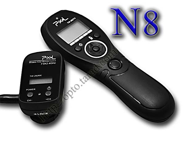 TW-282 Wireless Timer Remote N8 For Nikon D700/D300/D300s/D200/D800