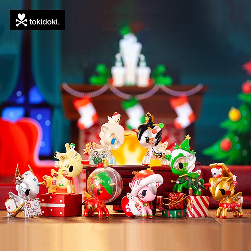 Tokidoki Unicorno Holiday Party SS.3 Christmas Gift Decoration Series Blind Box by Tokidoki