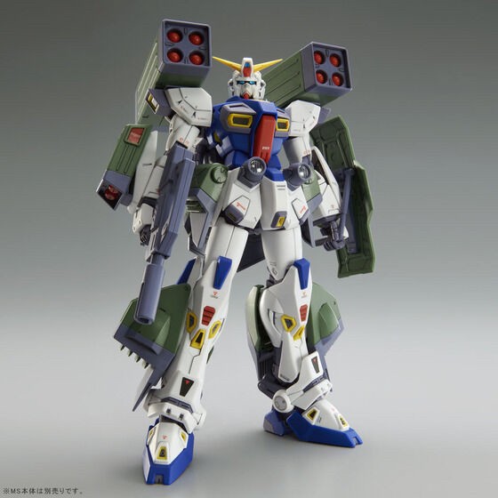 PRE-ORDER : MG 1/100 Mission Pack H-Type (for Gundam F90) Plastic Model