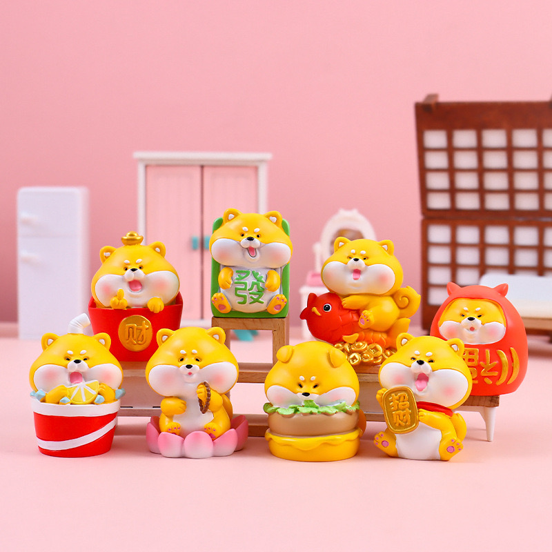 โมเดล ได้ 1 ตัว | Lucky Shiba Dog - More Than Billion Dollars Series by Romantic Light