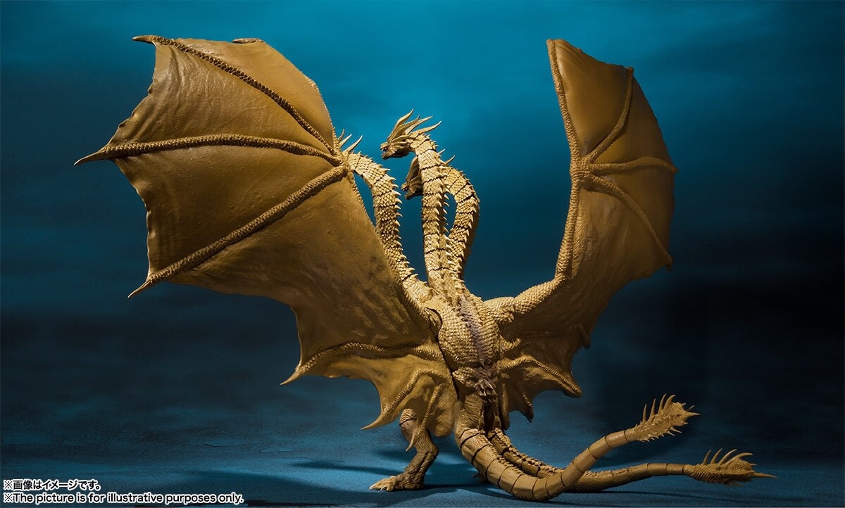 Pre-order : S.H.MONSTERARTS KING GHIDORA (2019) (GODZILLA KING OF THE MONSTERS)