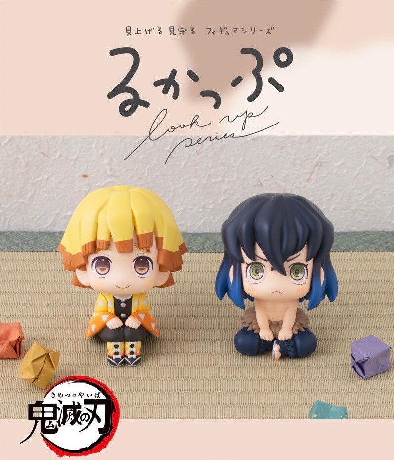 PRE-ORDER : Rukappu Zenitsu Agatsuma Nikkoto ver. & Inosuke Hashibira Mun! ver. [Limited cushion included]