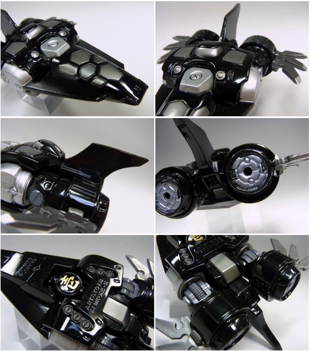 Fewture EX Gokin Black Getter Ryoma Mode Repaint Version Changing Set
