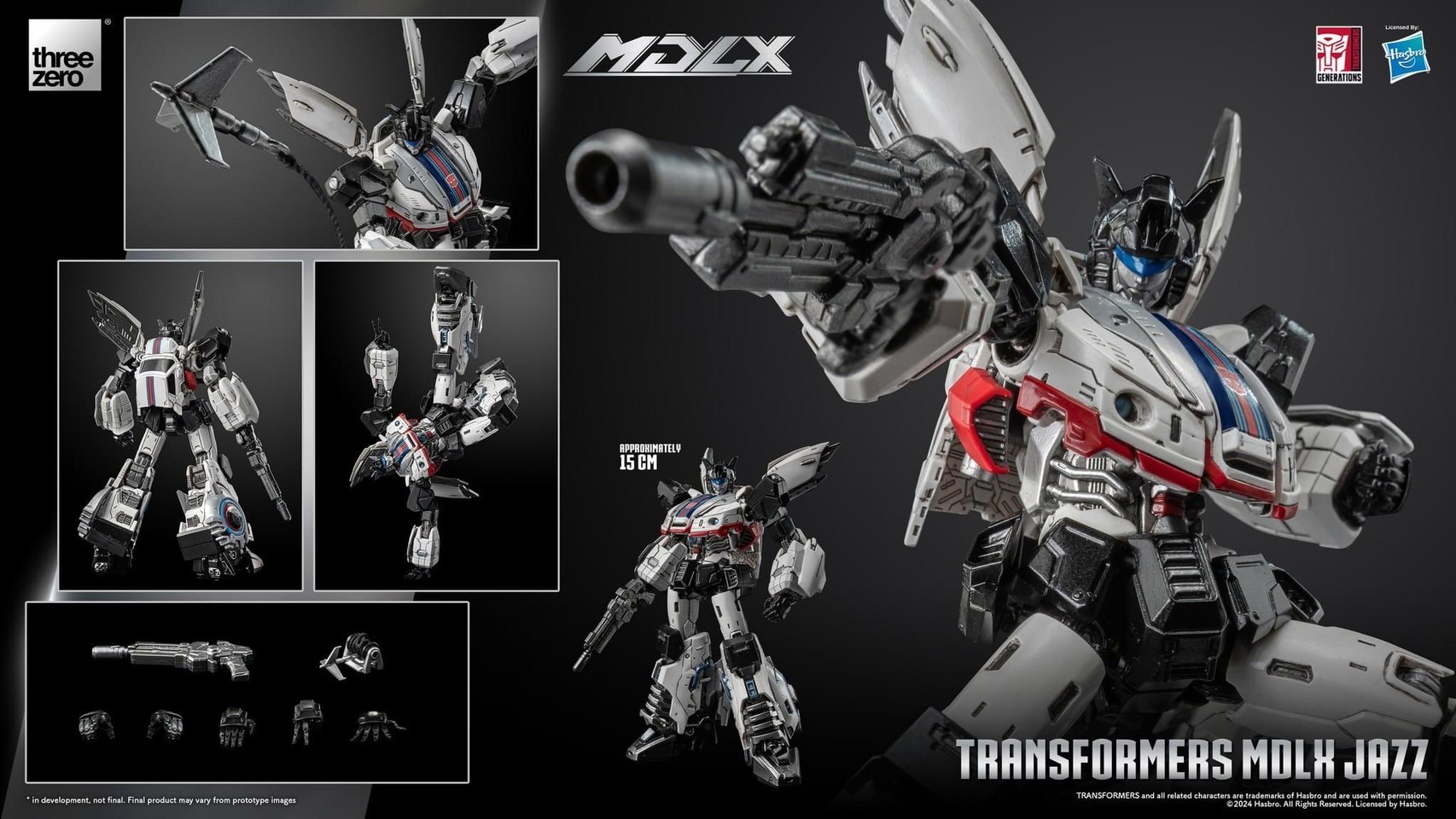 Pre-order : Transformers MDLX Jazz by ThreeZero