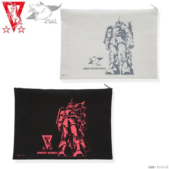 PRE-ORDER : Mobile Suit Gundam MSV Pilot Series Big Size Pouch