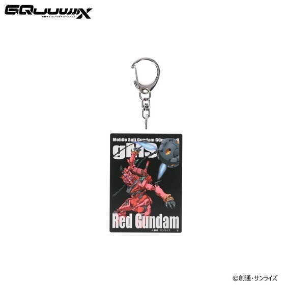 PRE-ORDER : Mobile Suit Gundam GQuuuuuuX Mobile Suit Acrylic Charm Red Gundam