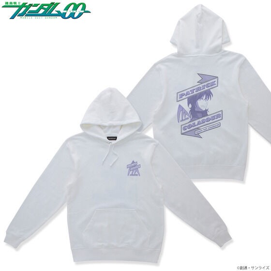 PRE-ORDER : Mobile Suit Gundam 00 Patrick Colasour Item Hoodie