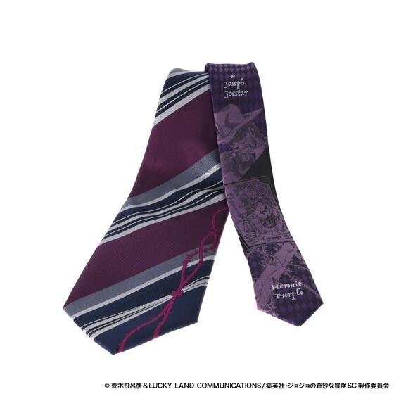PRE-ORDER : JoJo's Bizarre Adventure Stardust Crusaders Necktie [7 patterns, 2 colors each]