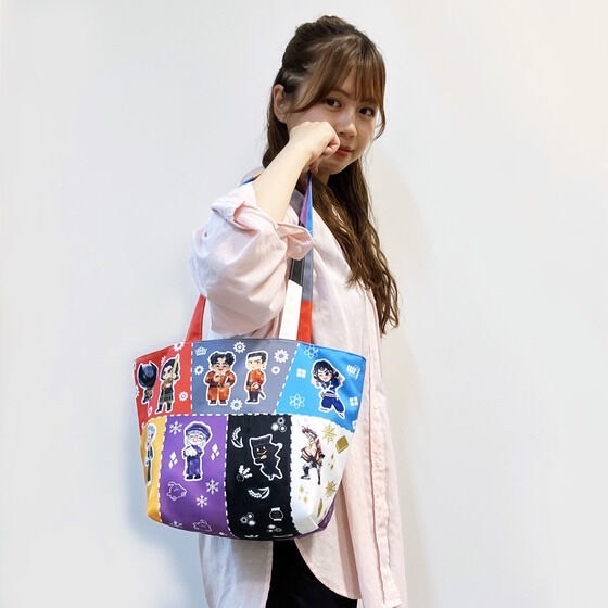 PRE-ORDER : Ohsama Sentai King-Ohger Deformed Drawstring Opening Tote Bag