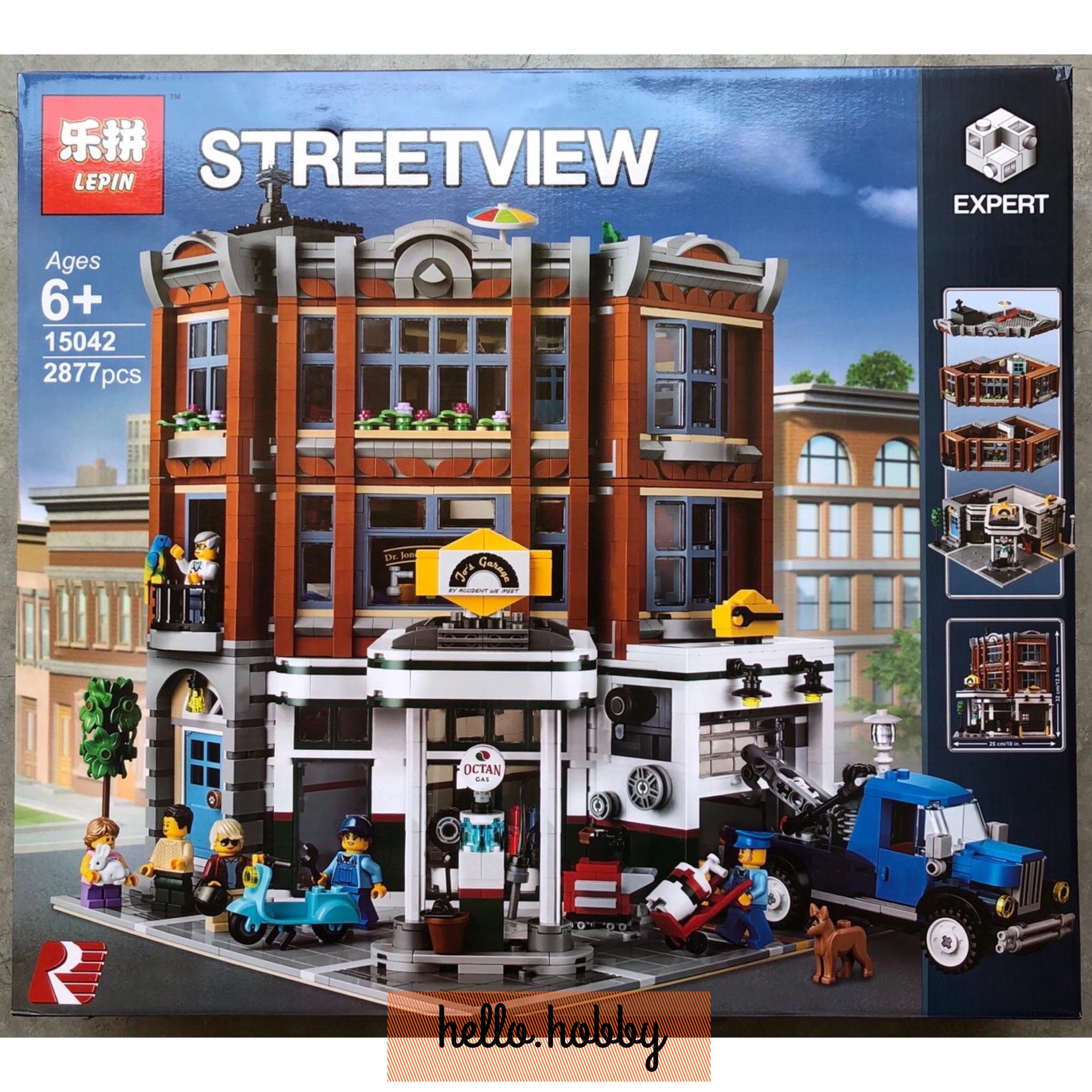 Lepin 15042 Corner Garage 2877pcs