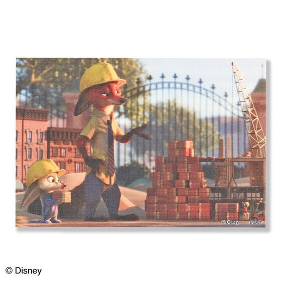 PRE-ORDER : Zootopia Canvas Style Postcard (10 types in total) (Random)