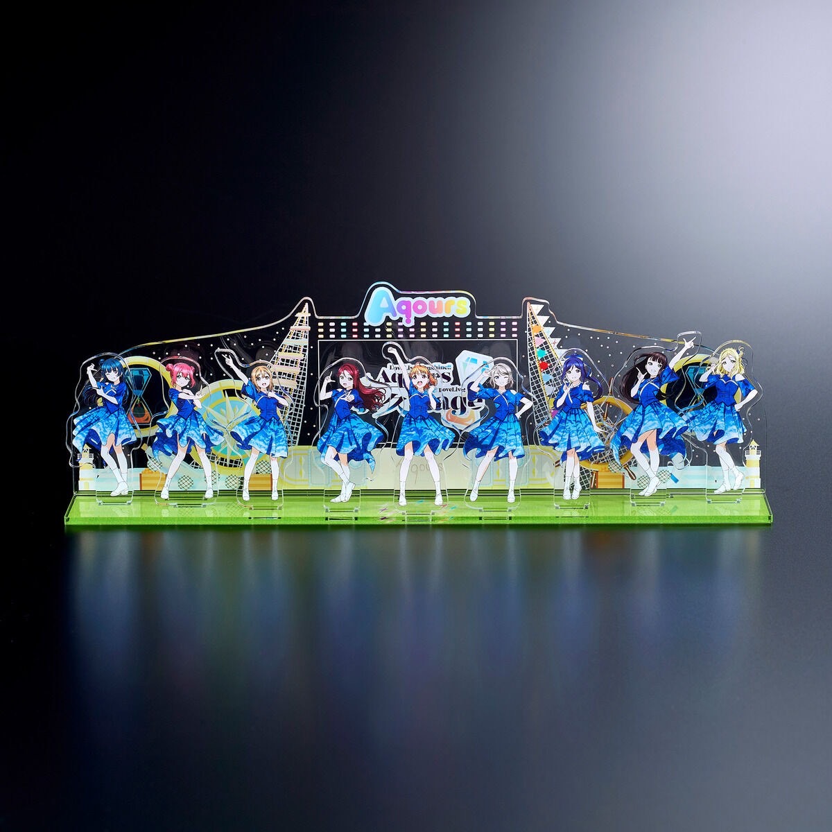 PRE-ORDER : Love Live! Sunshine!! Uranohoshi Girls' High School Purchasing Department Live Stage Acrylic Diorama Aqours Finale LoveLive! ~Eternal Stage~