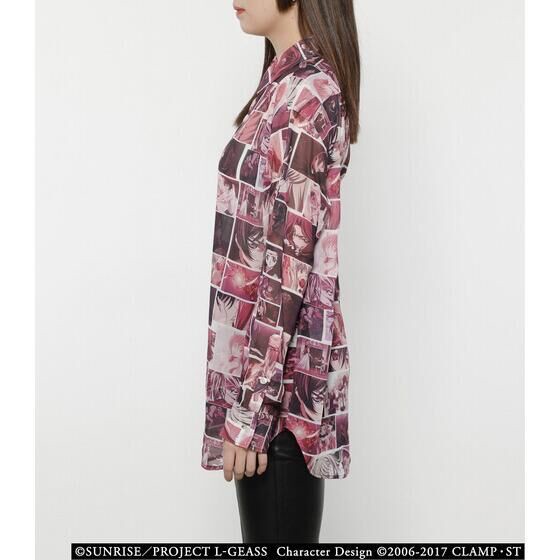 PRE-ORDER : Code Geass R4G Total Pattern Shirt (CODE GEASS SCENE PHOTO SHIRT)