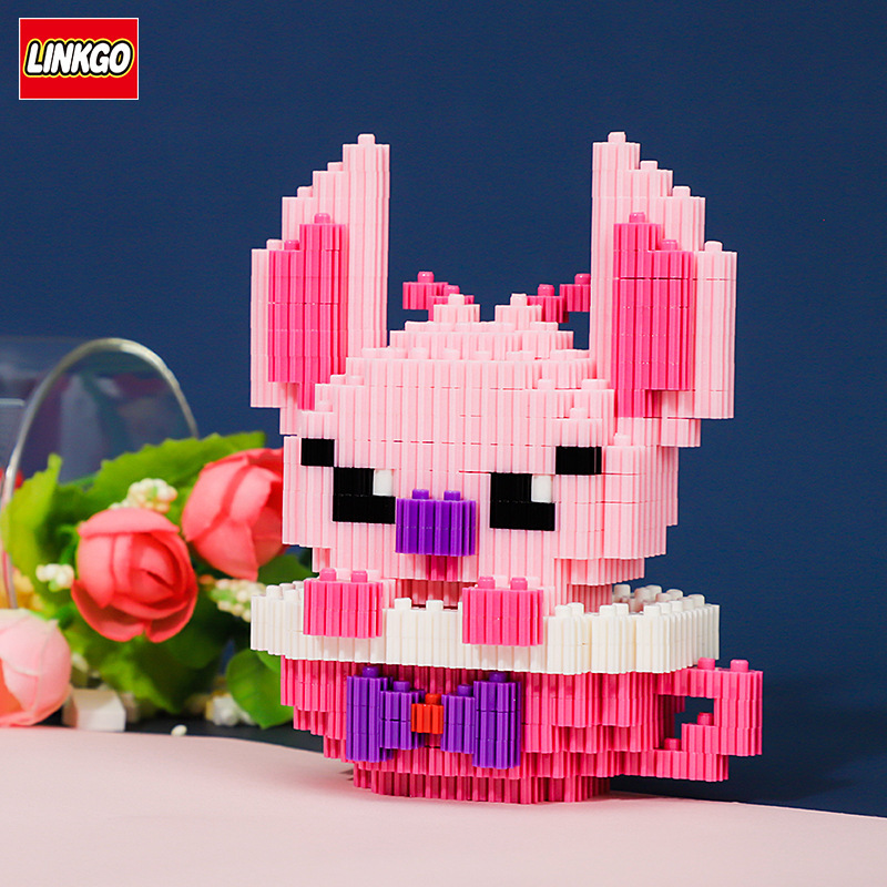 Linkgo 68265-68270 Coffe Cup Set Pikachu / Doraemon / Duffy / Stitch