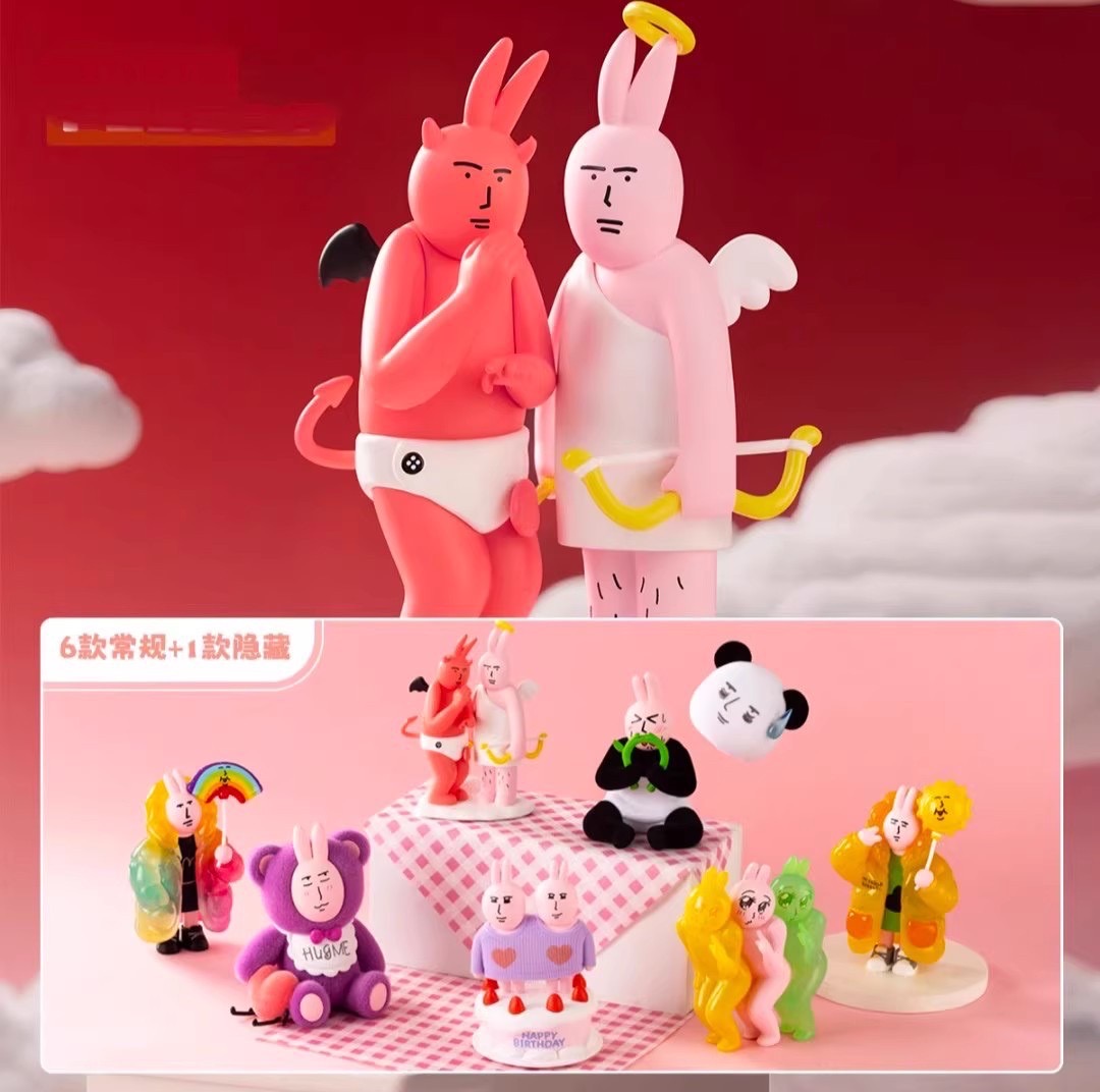 My Friend Rabbit - Beautiful Mood Series by PLZDOT