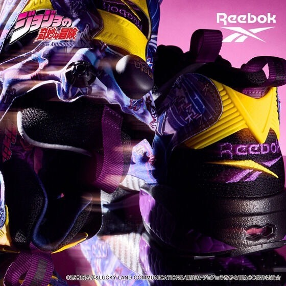PRE-ORDER : JoJo's Bizarre Adventure Stardust Crusaders Reebok Collaboration Sneakers <INSTAPUMP FURY 94>