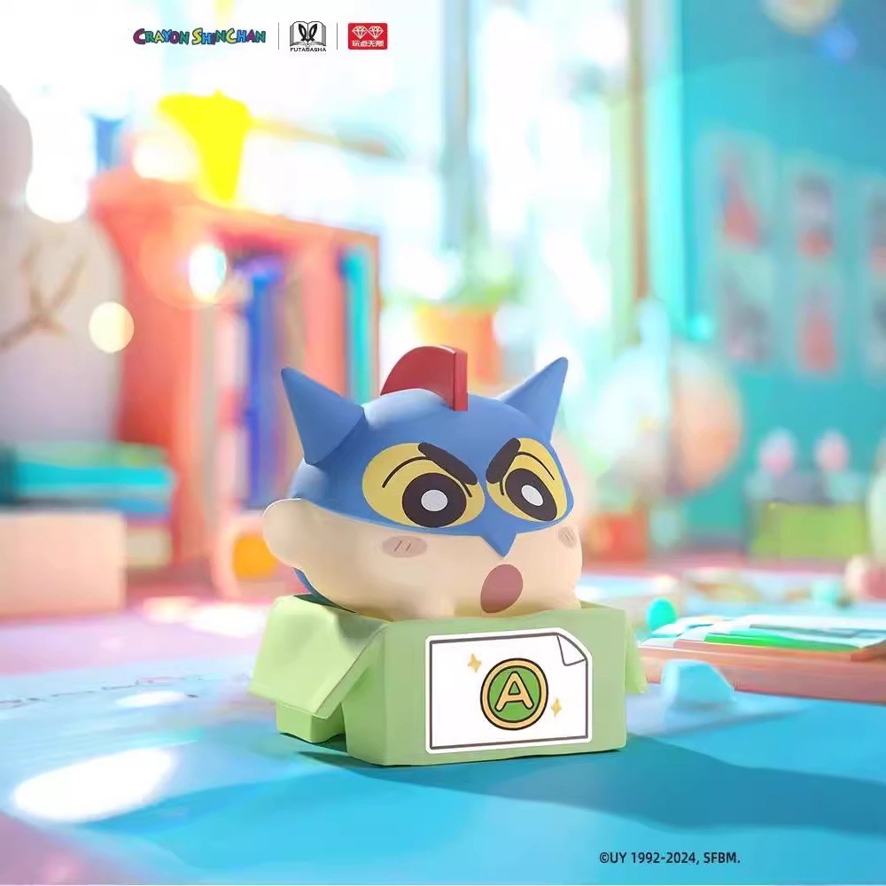 ซองสุ่มชินจัง ได้ 1 ตัว | Mini Beans Crayon Shinchan Stacking Box Series by Futabasha