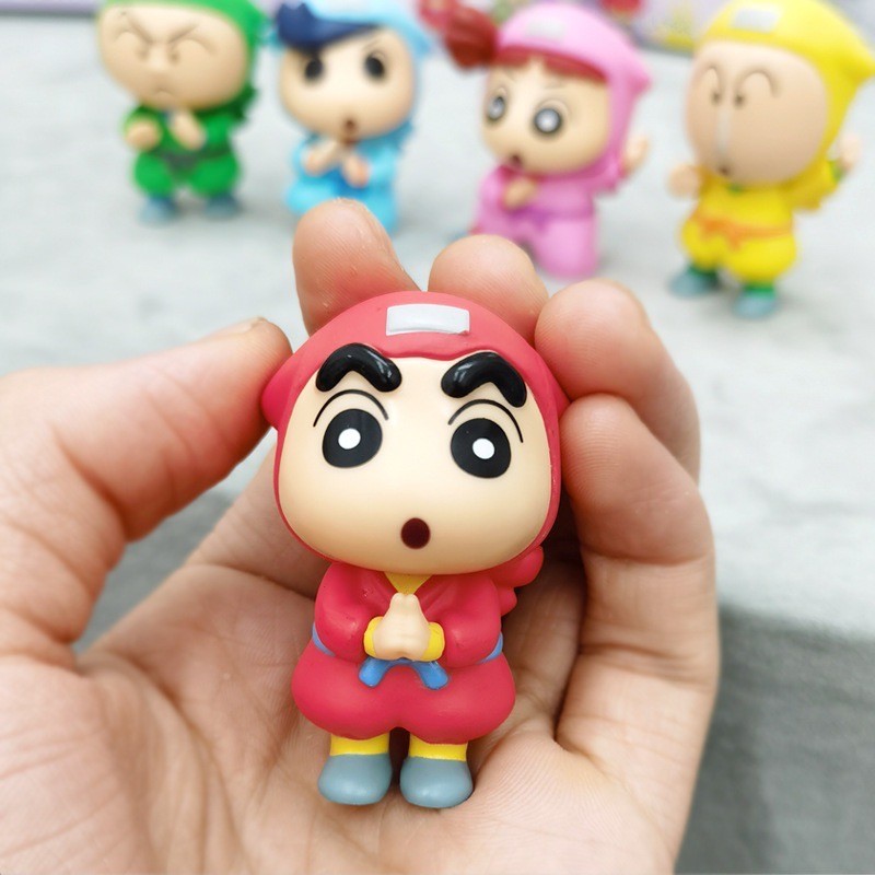 โมเดล Crayon Shinchan - Mononoke Ninja Chinpuden narabundesu (Set of 5)
