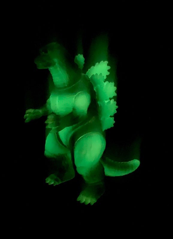 Godzilla - CCP Middle Size Series - Vol.10 Godzilla (1995) Luminous Burning Ver. Soft Vinyl (Lot JP) by CCP