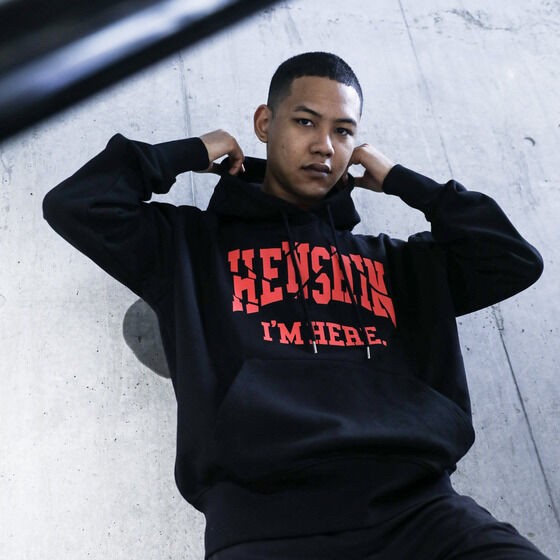 PRE-ORDER : Design Hoodie -College- | HENSHIN by KAMEN RIDER