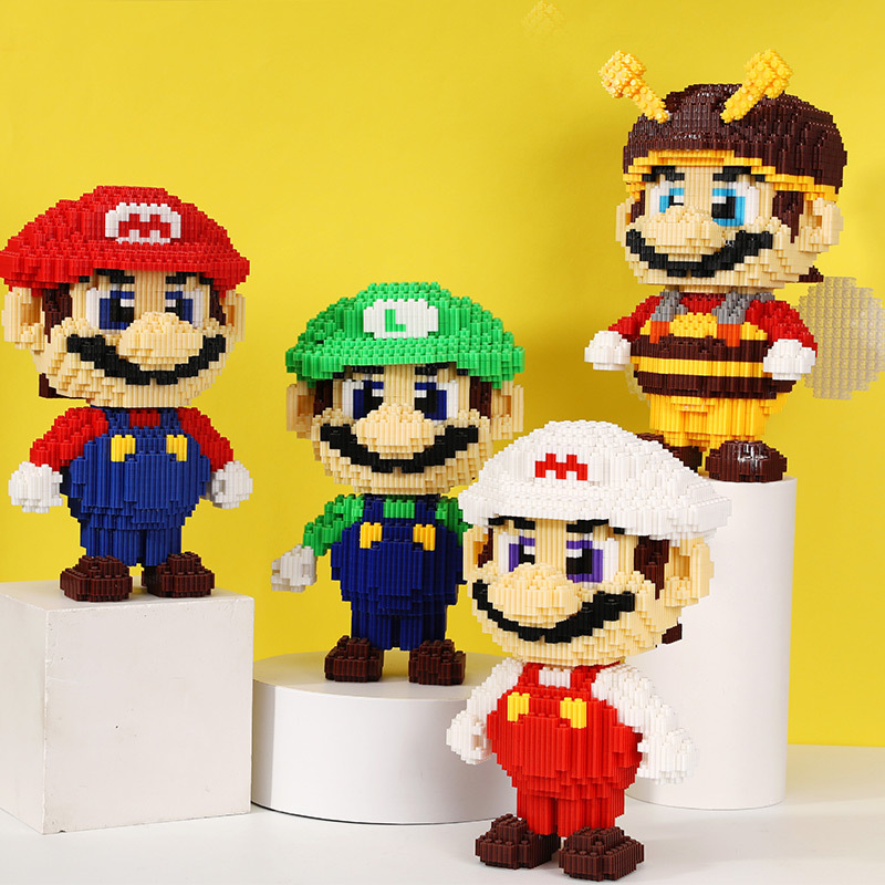 Haicaipin 8615, 8619, 8623-8623 Super Mario Bros. (แบบเฟือง)