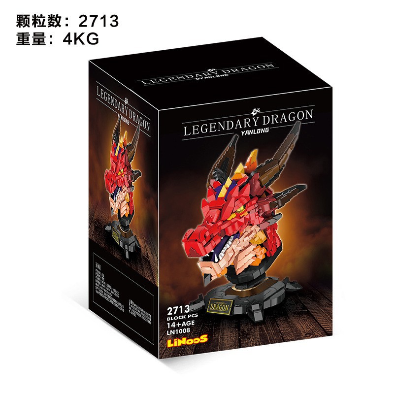 Linoos LN 1008 Legendary Dragon 2713pcs
