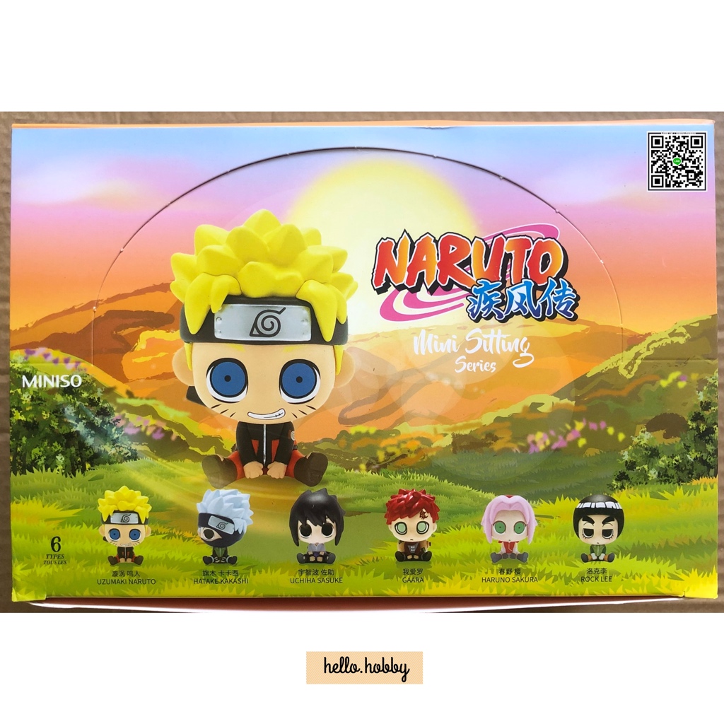 Naruto Shippuden Mini Sitting Series by Miniso