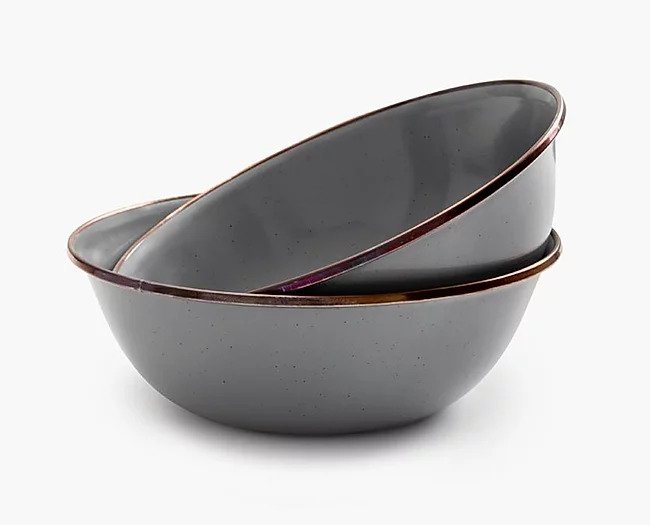 Barebones Enamel Bowl