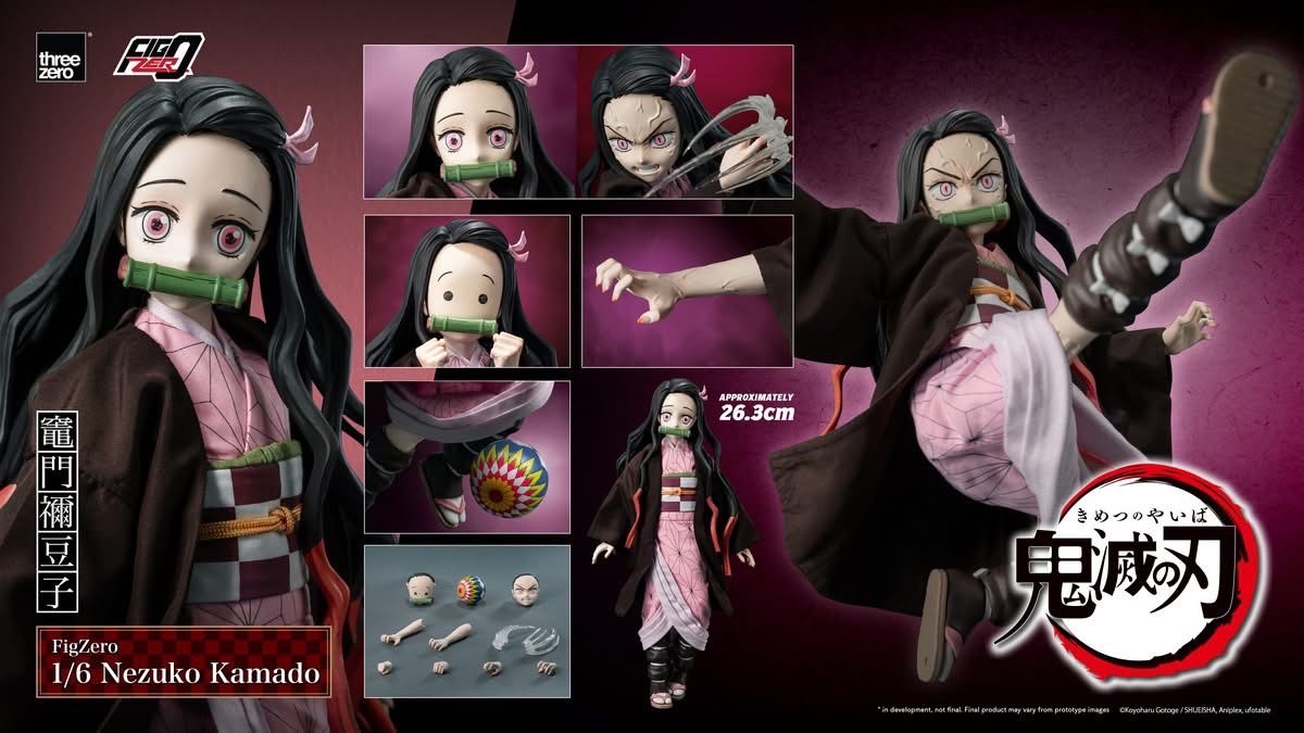 Pre-order : FigZero 1/6 Demon Slayer: Kimetsu no Yaiba Nezuko Kamado by ThreeZero