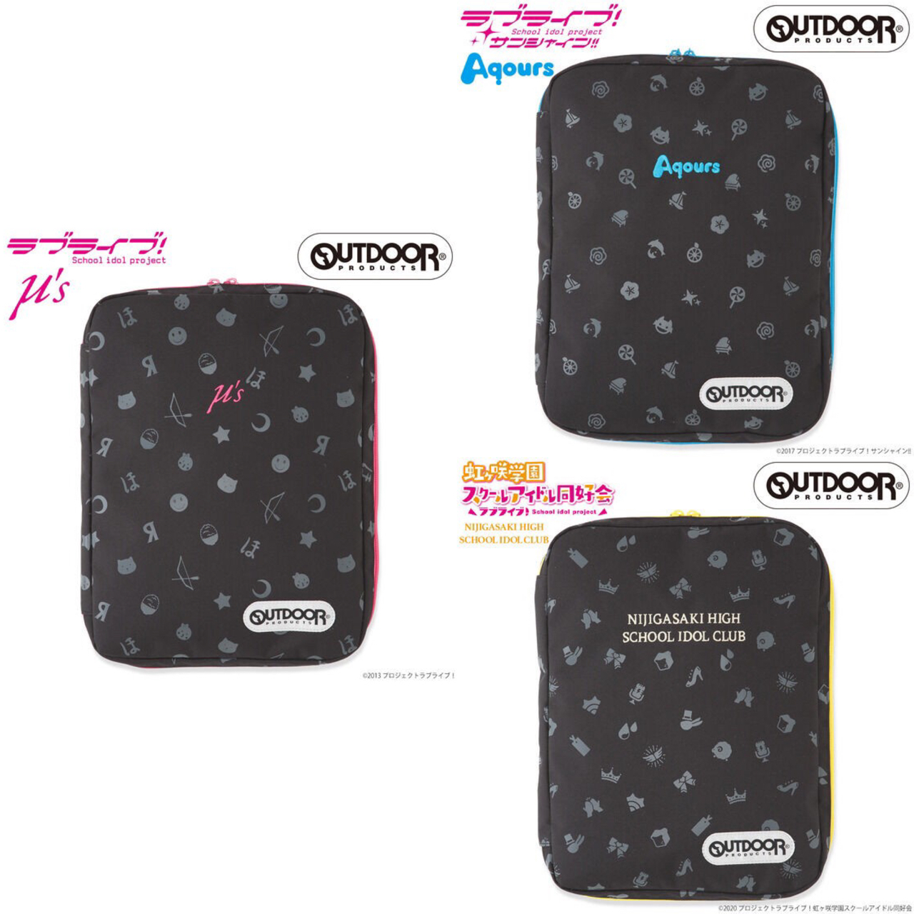 PRE-ORDER : Love Live! x OUTDOOR PRODUCTS Document Case